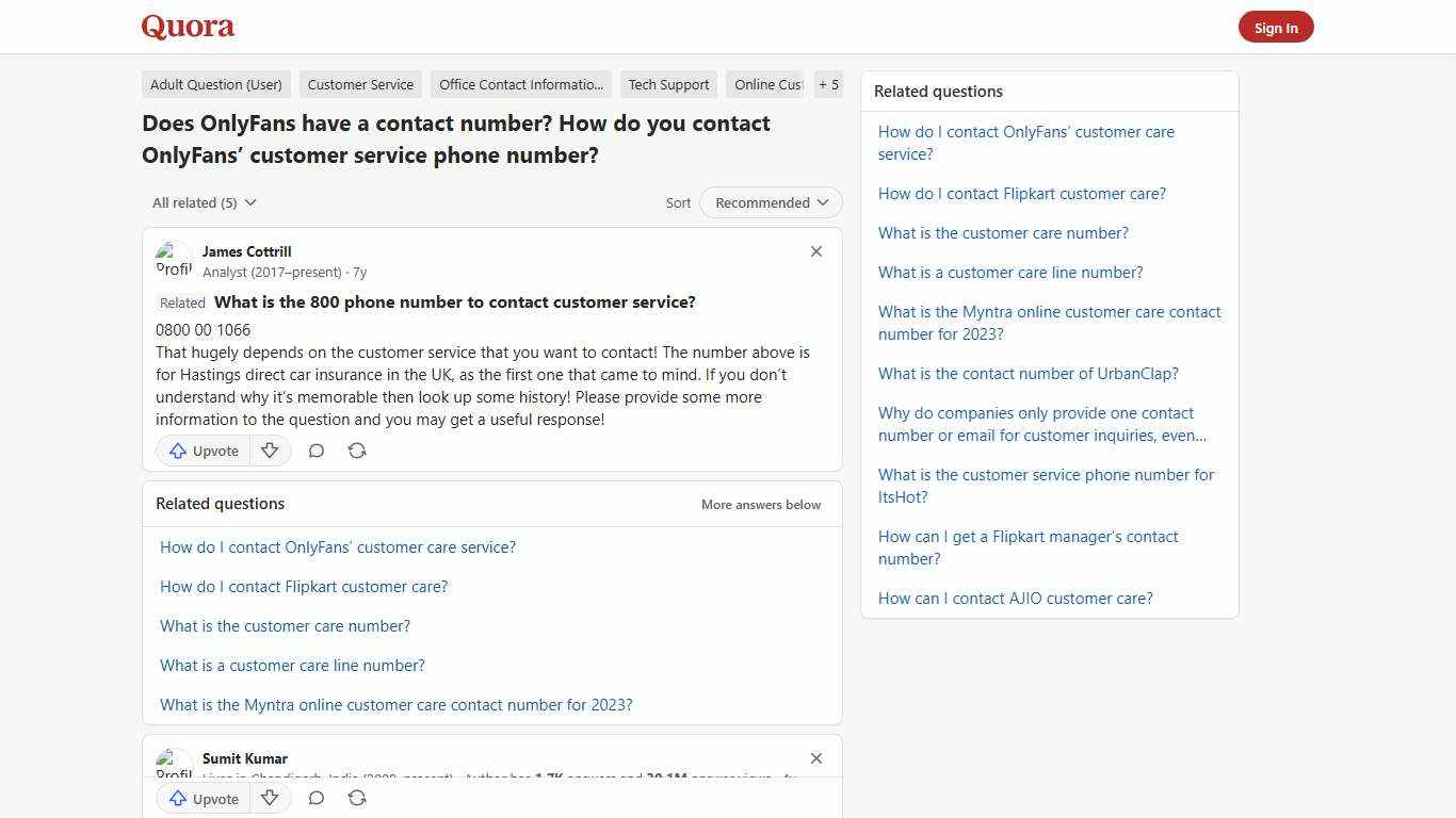 Does OnlyFans have a contact number? How do you contact OnlyFans’ customer service phone number? - Quora